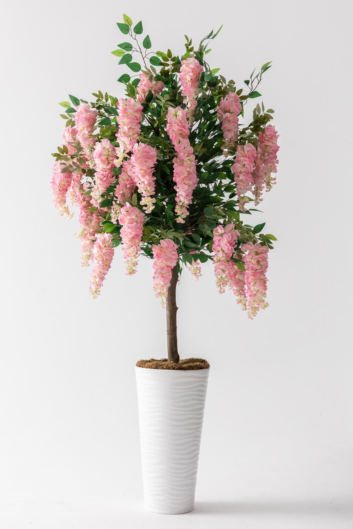 Yapay Sümbül Ağacı 180 Cm Pembe