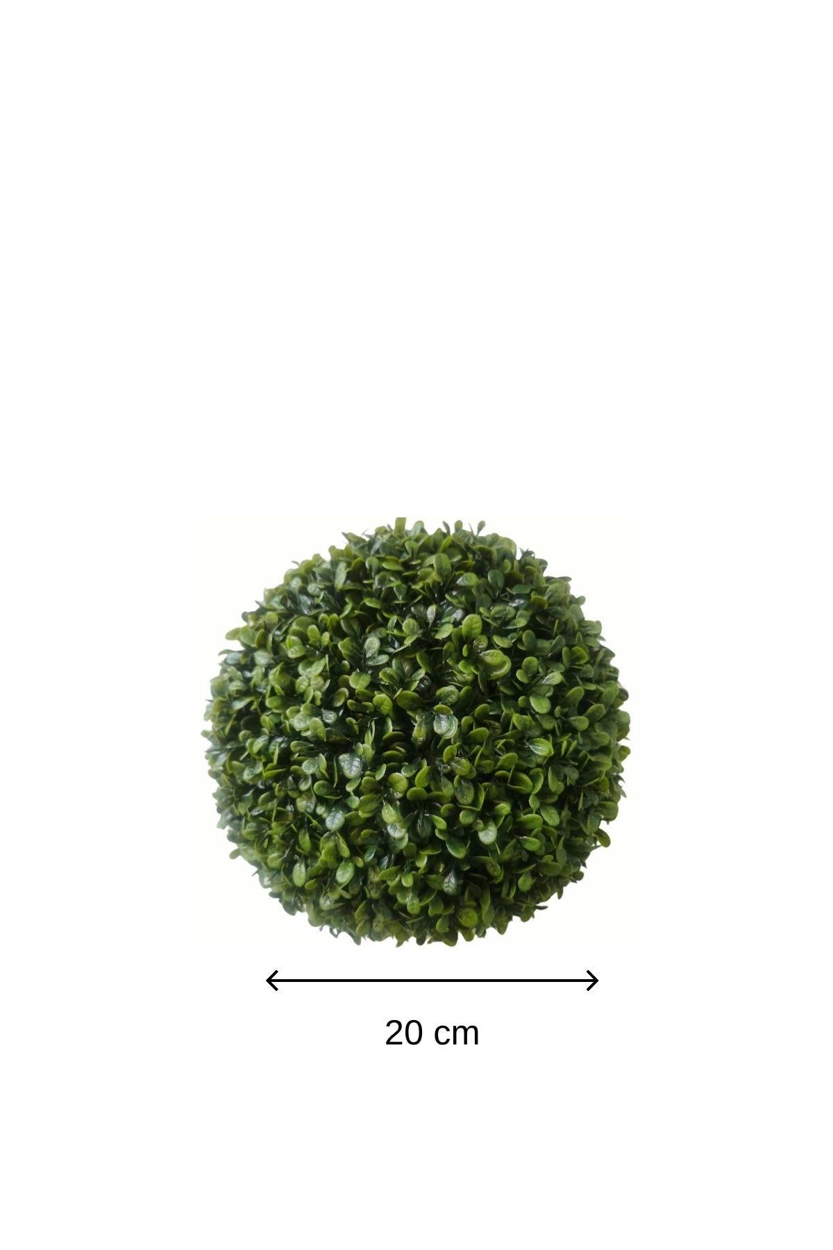 Yapay Top Şimşir 20 Cm Çap