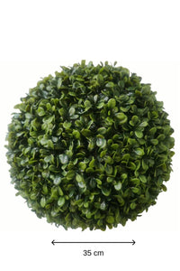 Yapay Top Şimşir 35 Cm Çap