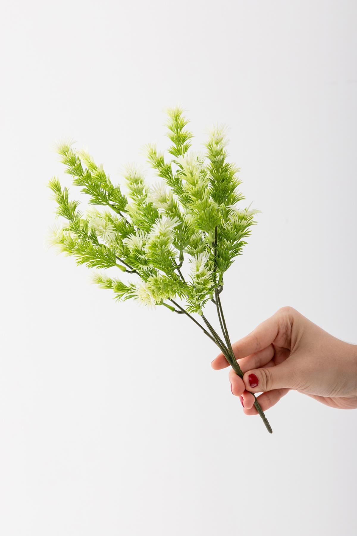 Yapay Yeşillik Demeti 35 Cm 5 Dal