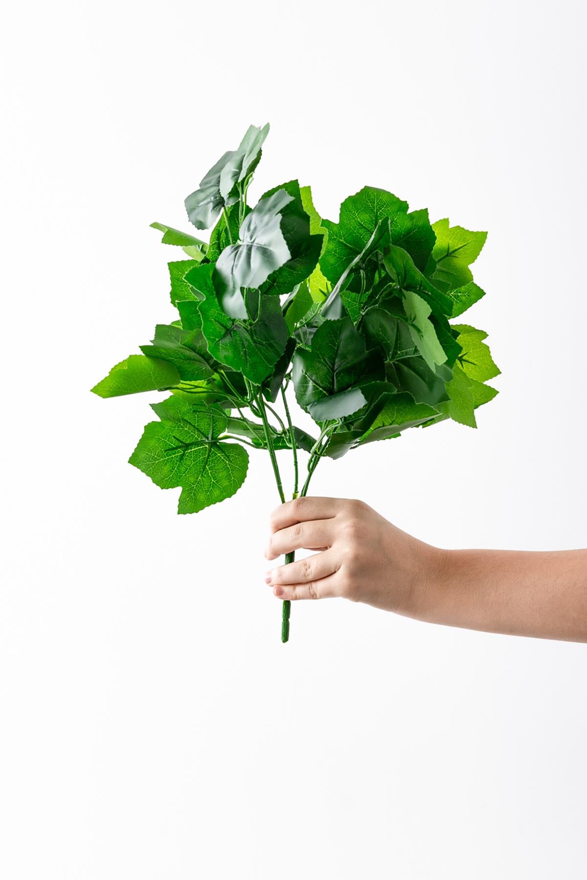 Yapay Yeşillik Demeti Yeşil 40 Cm 5 Dal