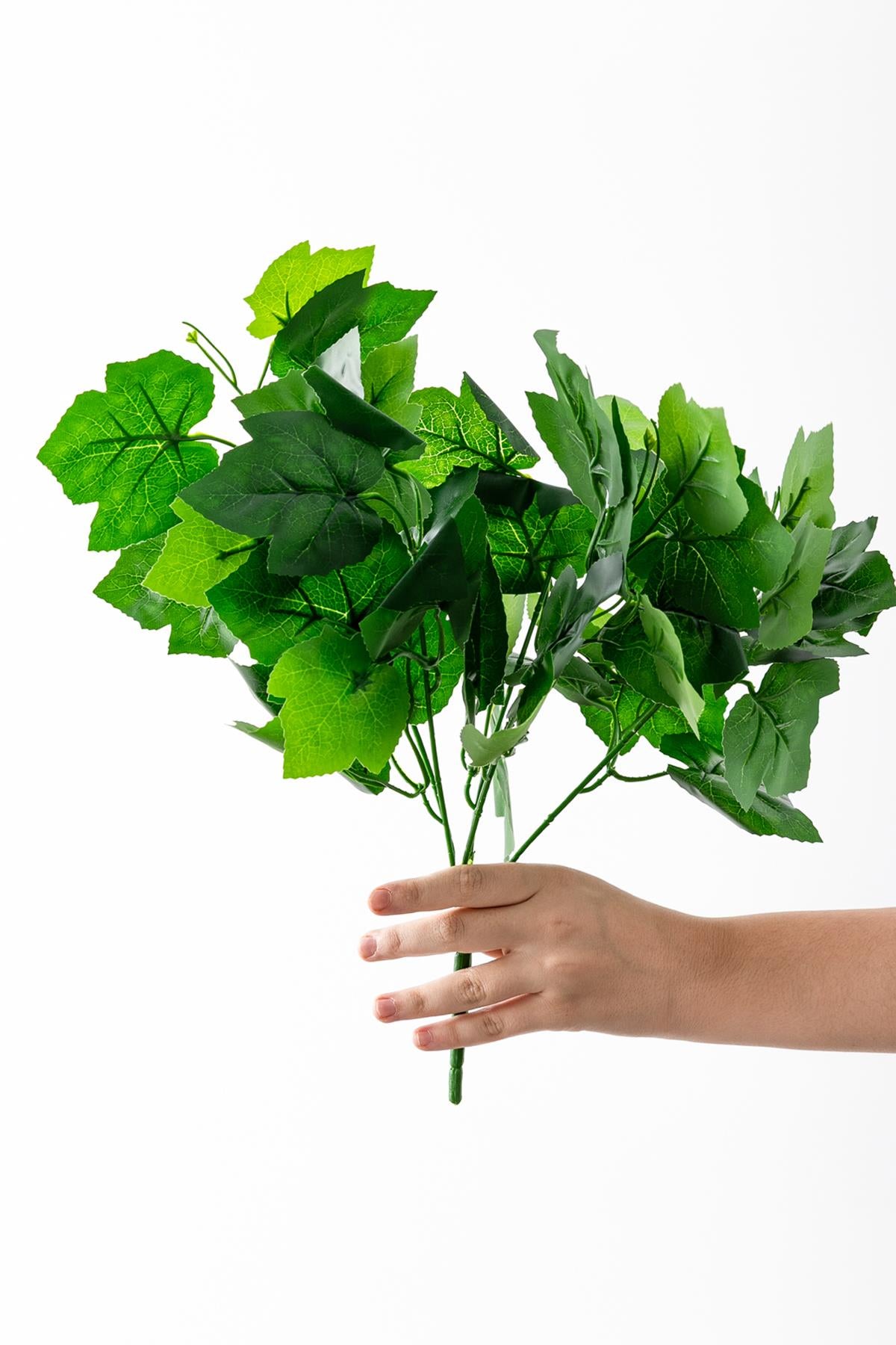 Yapay Yeşillik Demeti Yeşil 40 Cm 5 Dal