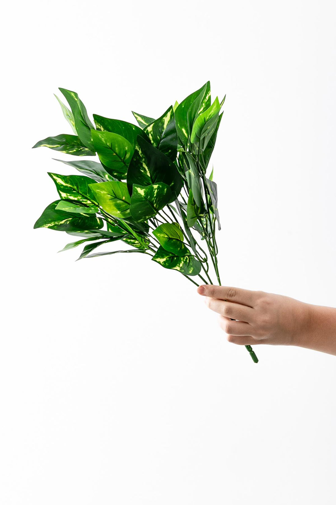 Yapay Yeşillik Demeti Yeşil 40 Cm 5 Dal