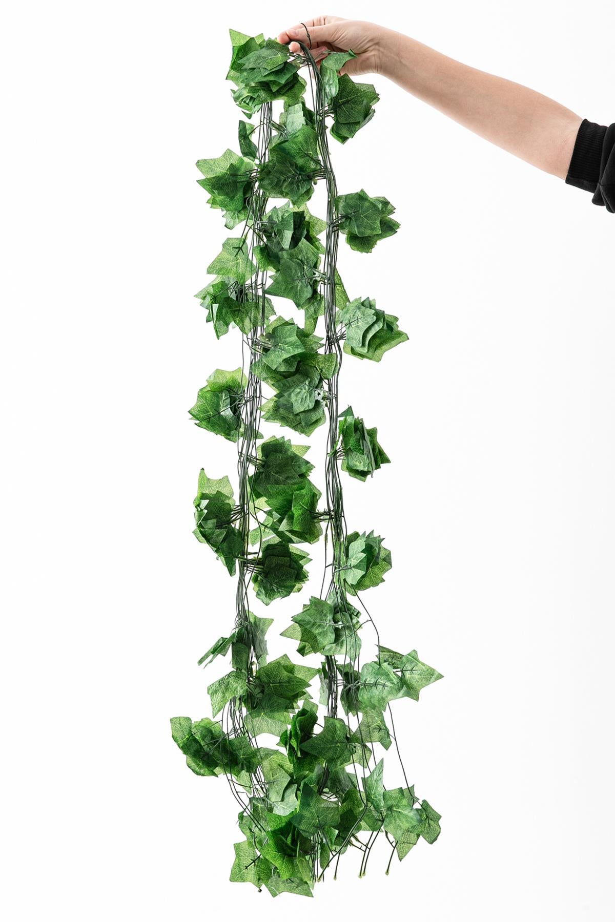 Yapay Zincir Sarmaşık Üçgen Yaprak 12li