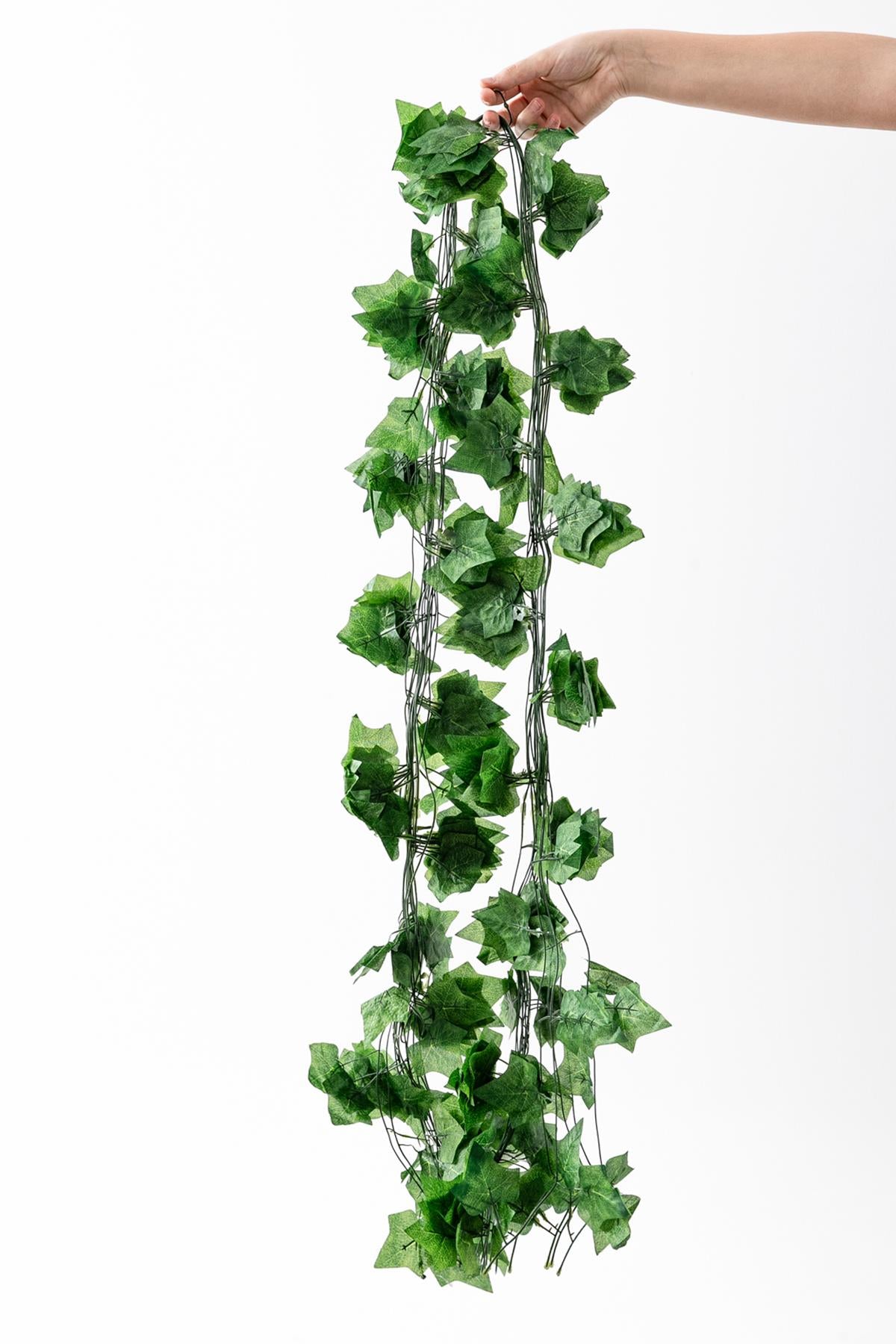 Yapay Zincir Sarmaşık Üçgen Yaprak 12li