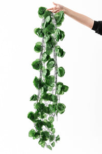 Yapay Zincir Sarmaşık Yuvarlak Yaprak 12li