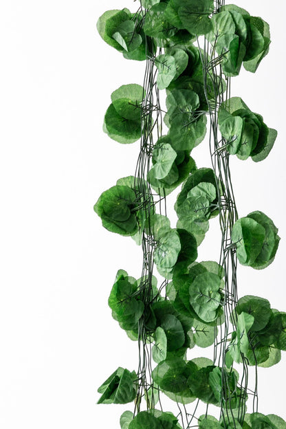 Yapay Zincir Sarmaşık Yuvarlak Yaprak 12li